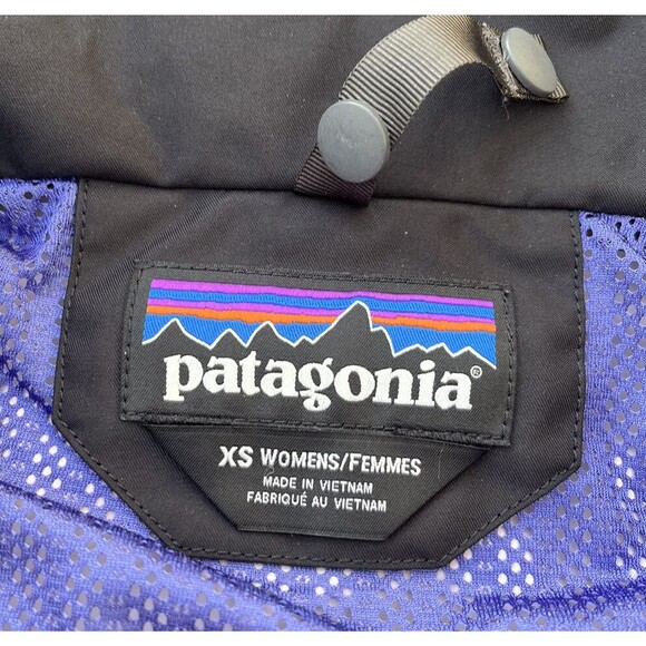 Patagonia Snowbelle h2no Women's XS Jacket Shell Only RECCO Missing Hood - Black - Picture 11 of 11
